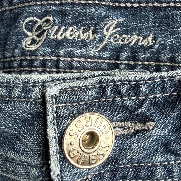 Guess Blue Denim Mini Skirt - Picture 4 of 7